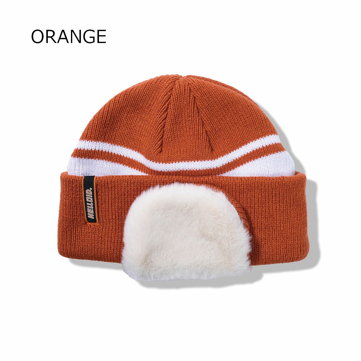 ヘルロイド HELLOID 25-26 EAR FLAP BEANIE 耳当て ニット帽 ビーニー