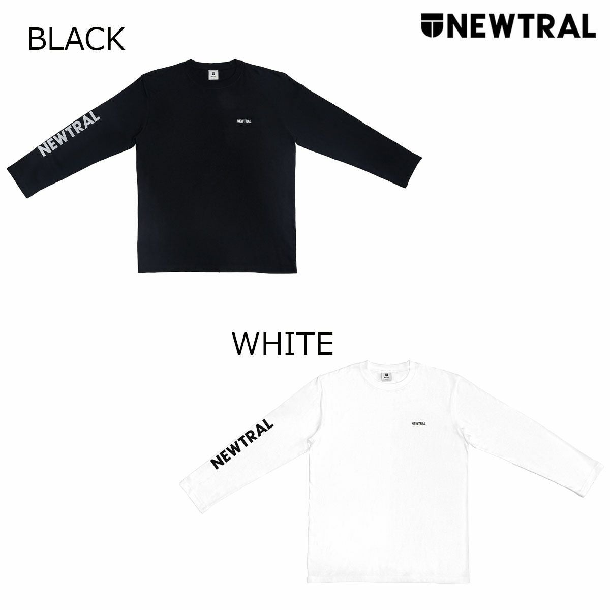 ニュートラル NEWTRAL メンズ 長袖 ロンT MAIN S LOGO LS TEE