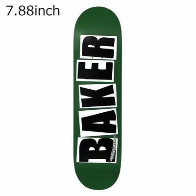 ベイカーBAKERスケボースケートボードデッキ板LogoFrstGrnDeck7.8803-01-2150