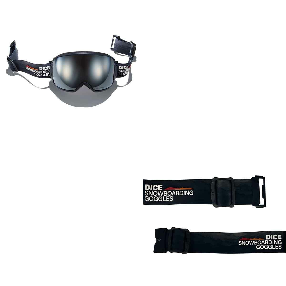 ダイスDICEスノボースノボスノーボードゴーグルBANKBK55573メンズレディースユニセックス25-26