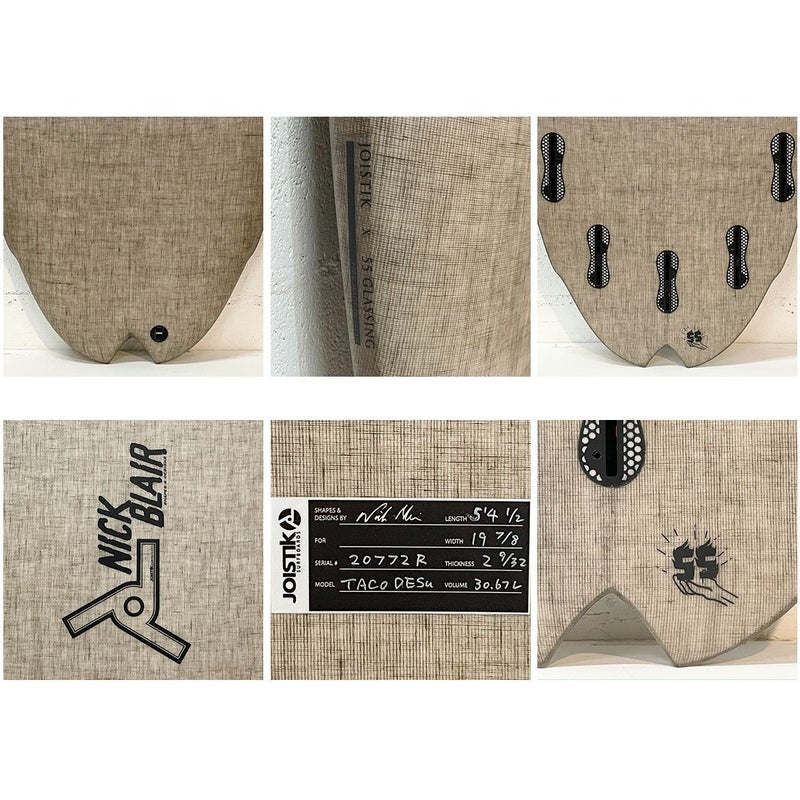 ジョイスティックJOISTIKサーフィンサーフサーフボード板ショートボードJOISTIKTACODESU5.412FCS25FINFLAXEPS20772RSP