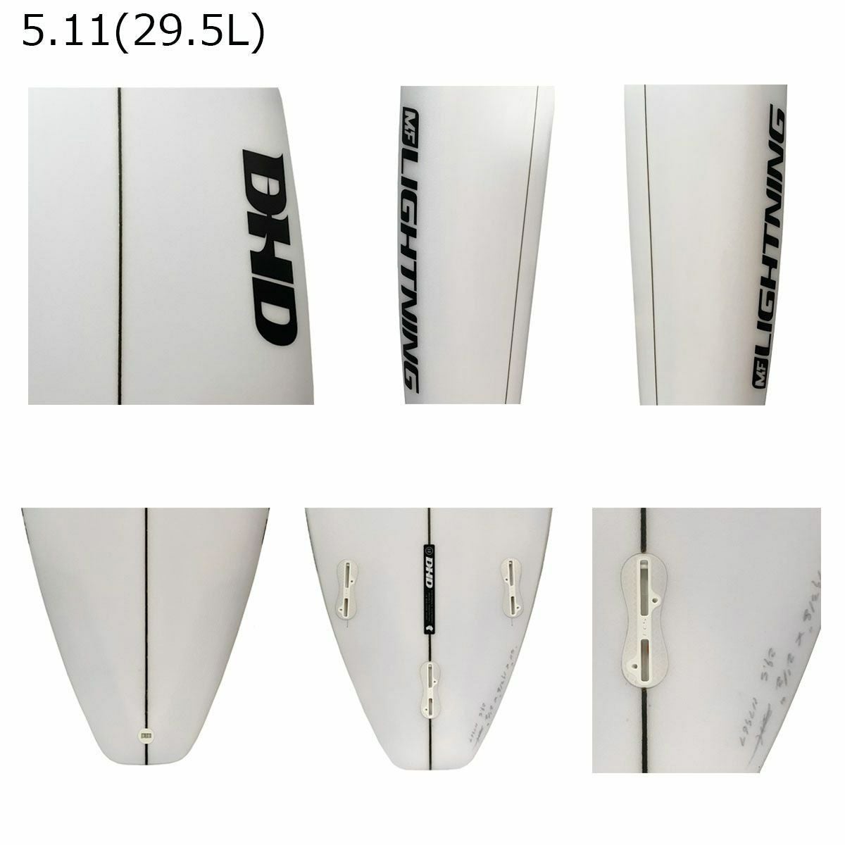 ディーエイチディー DHD ショートボード MF LIGHTNING PU BLANKS NEW