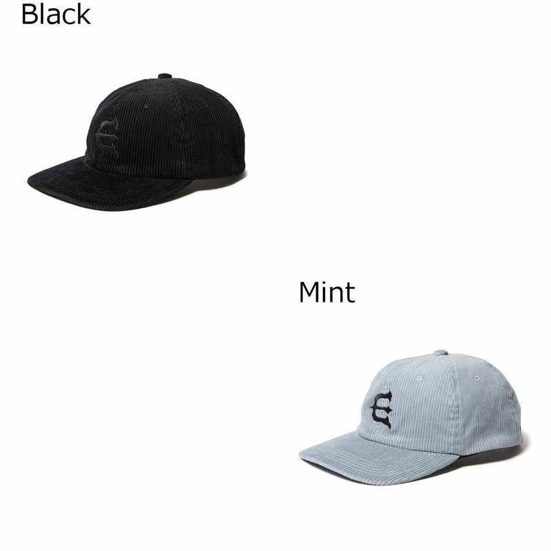 エビセンEVISENスケボースケートボード帽子キャップCORDONE-UP6PANEL25FW-H01メンズ男性25FA秋冬