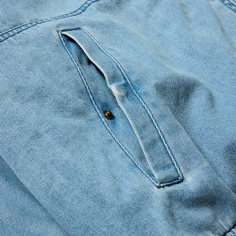 エビセンEVISENスケボースケートボードウェアアウタージャケットEYEFIREDENIMPUFFJACKET25FW-JK07メンズ男性25FA秋冬