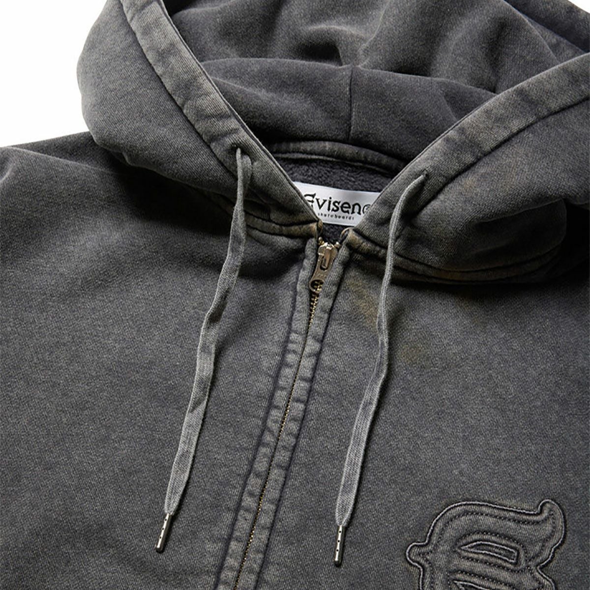 セール21%OFF！】エビセン EVISEN メンズ パーカー LOGO ZIP HOODIE