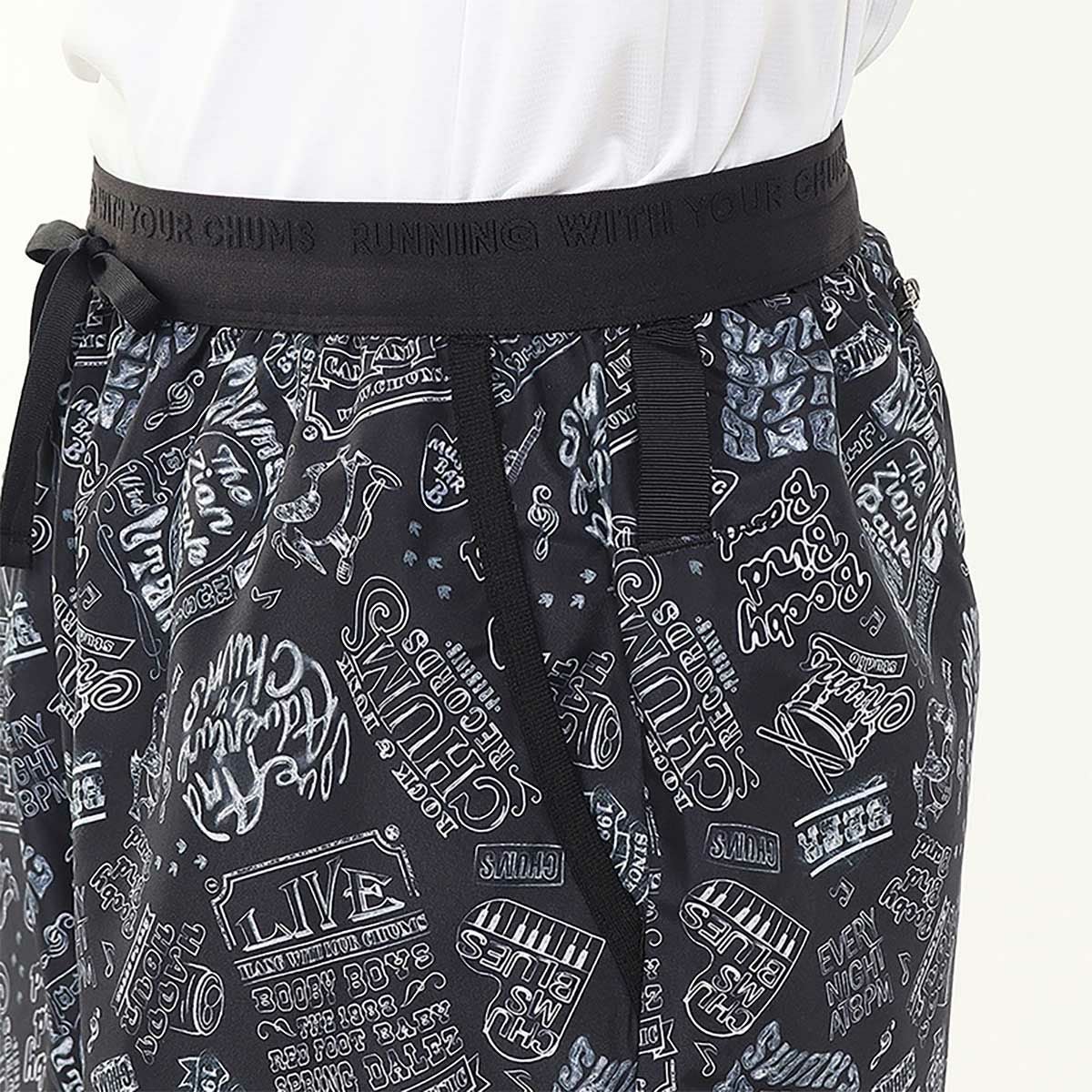 チャムスCHUMSランニングウェアボトムスショートハーフパンツ短パンランニングショーツ7インチRunningShorts7inchCH03-1393メンズレディースユニセックス25FA秋冬