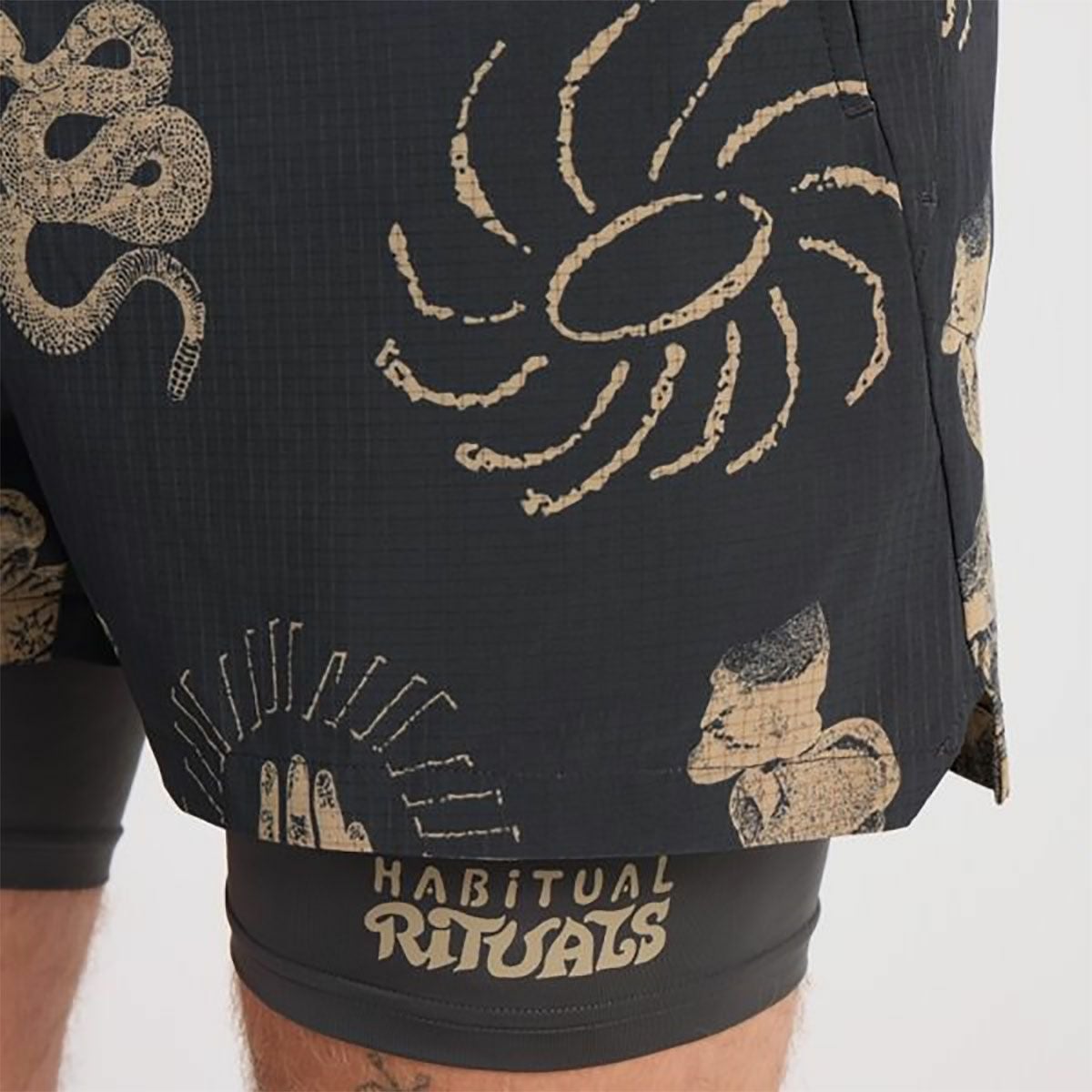 ランアモックRUNAMOKランニングウェアボトムスショートハーフパンツ短パンBOMMER3.5RS321-ONXメンズ男性25FA秋冬