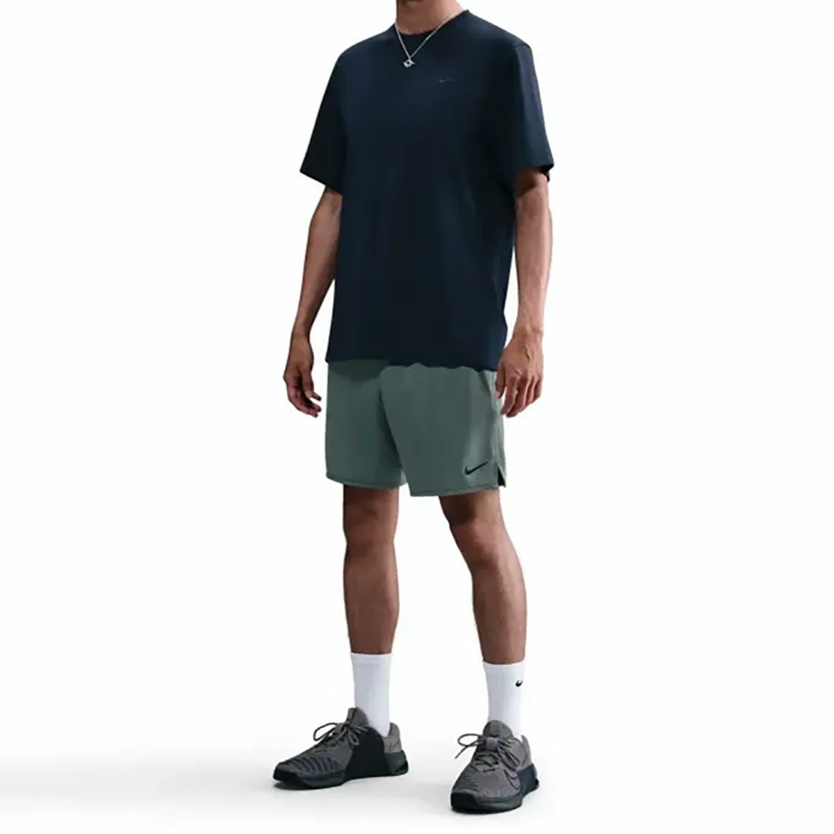 ナイキNIKEジムフィットネスヨガウェアボトムスショートハーフパンツ短パンDri-FITトータリティ18cmバーサタイルショートパンツFB4197-364メンズ男性25HO秋冬