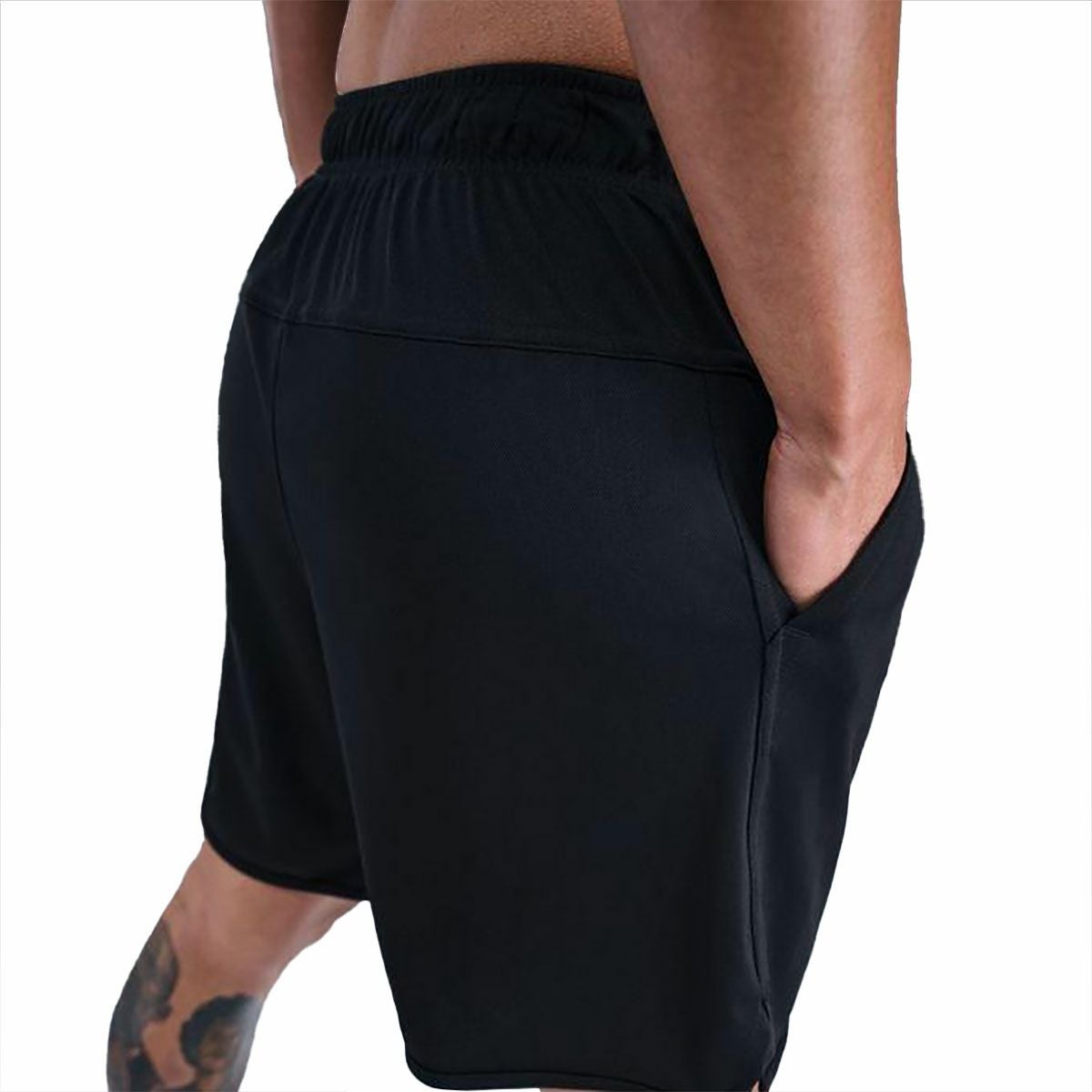 ナイキNIKEジムフィットネスヨガウェアボトムスショートハーフパンツ短パンDri-FITトータリティニット7INULショートHV0388-010メンズ男性25HO秋冬