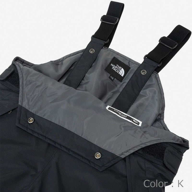 ザ・ノース・フェイスTHENORTHFACEスノボースノボスノーボードウェアビブパンツつなぎトドラースノーインサレーションビブTSnowInsulationBibNST62506-YOジュニアキッズ子ども男の子女の子25-26