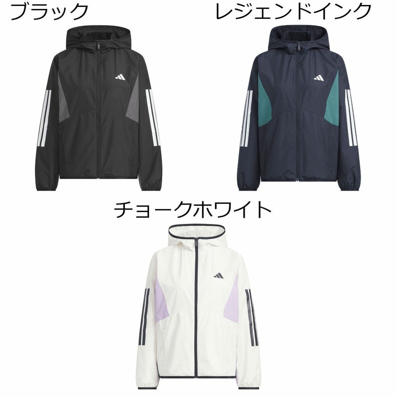 アディダスadidasジムフィットネスヨガウェアアウタージャケットWTEAM3SウーブンジャケットNCX84レディース女性25FA秋冬