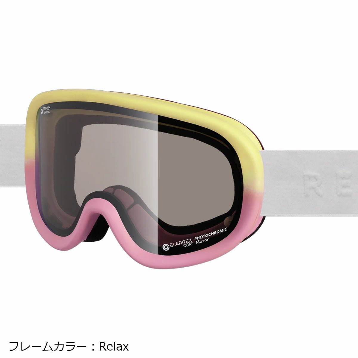 レボルトREVOLTスノボースノボスノーボードゴーグルSUPERLIGHTFRAMERelaxR26RELメンズレディースユニセックス25-26