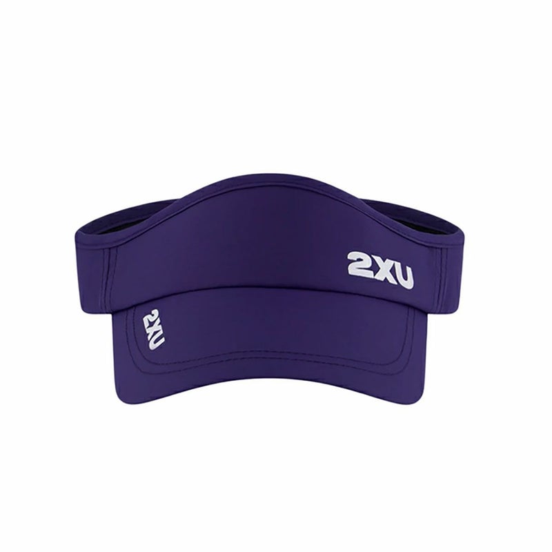 2XUツータイムズユーランニング帽子キャップサンバイザーRunVisorUQ5686F-FDKWHTメンズレディースユニセックス25FA秋冬