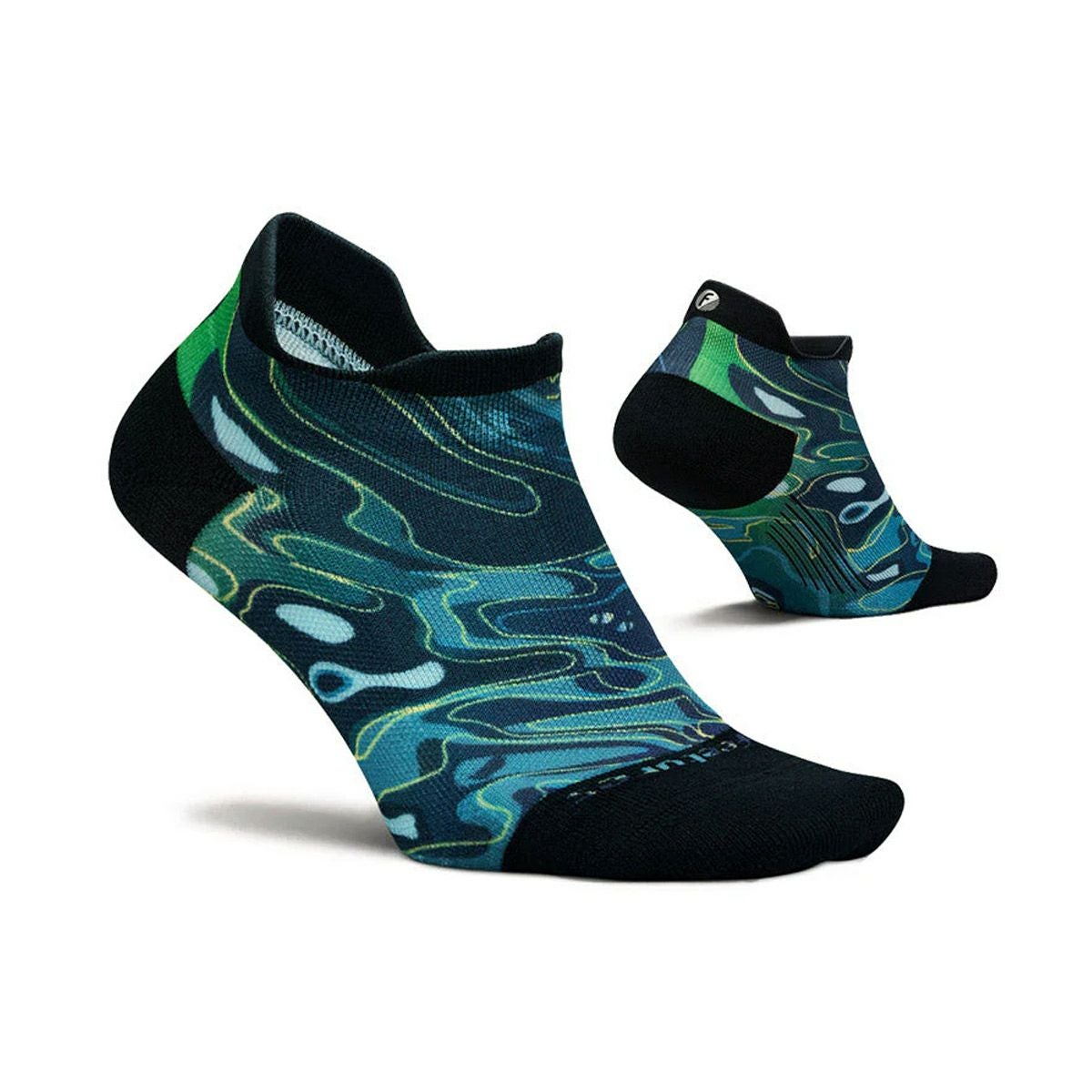 フィーチャーズFEETURESランニングソックス靴下EliteLightCushionNoShowTabLimitedEditionLagoonCollection4400030193252メンズレディースユニセックス25FA秋冬