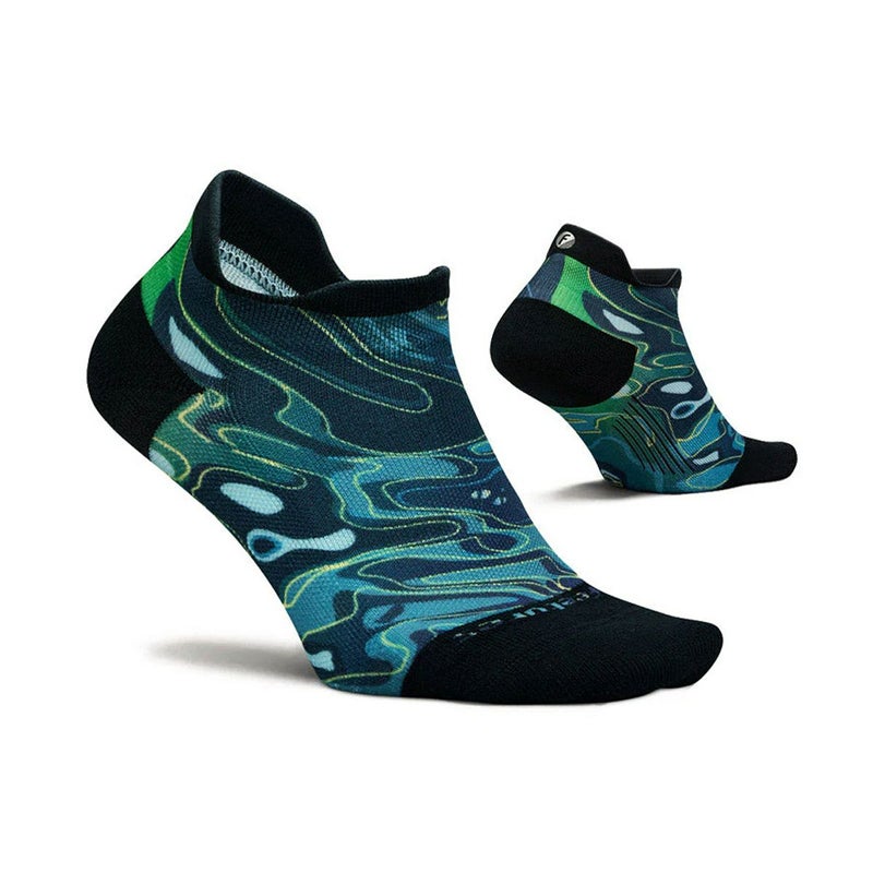 フィーチャーズFEETURESランニングソックス靴下EliteLightCushionNoShowTabLimitedEditionLagoonCollection4400030193252メンズレディースユニセックス25FA秋冬