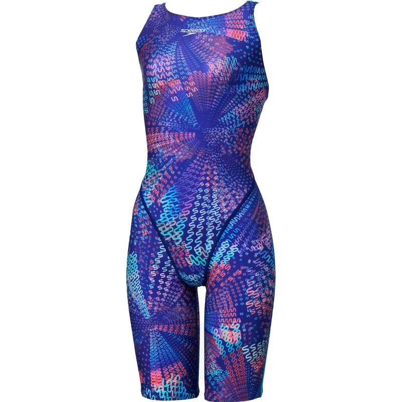 スピードSPEEDOスイムフィットネス競泳水着フレックスシグマニューセミオープンバックニースキン3SCW12608F-RBレディース女性26S1