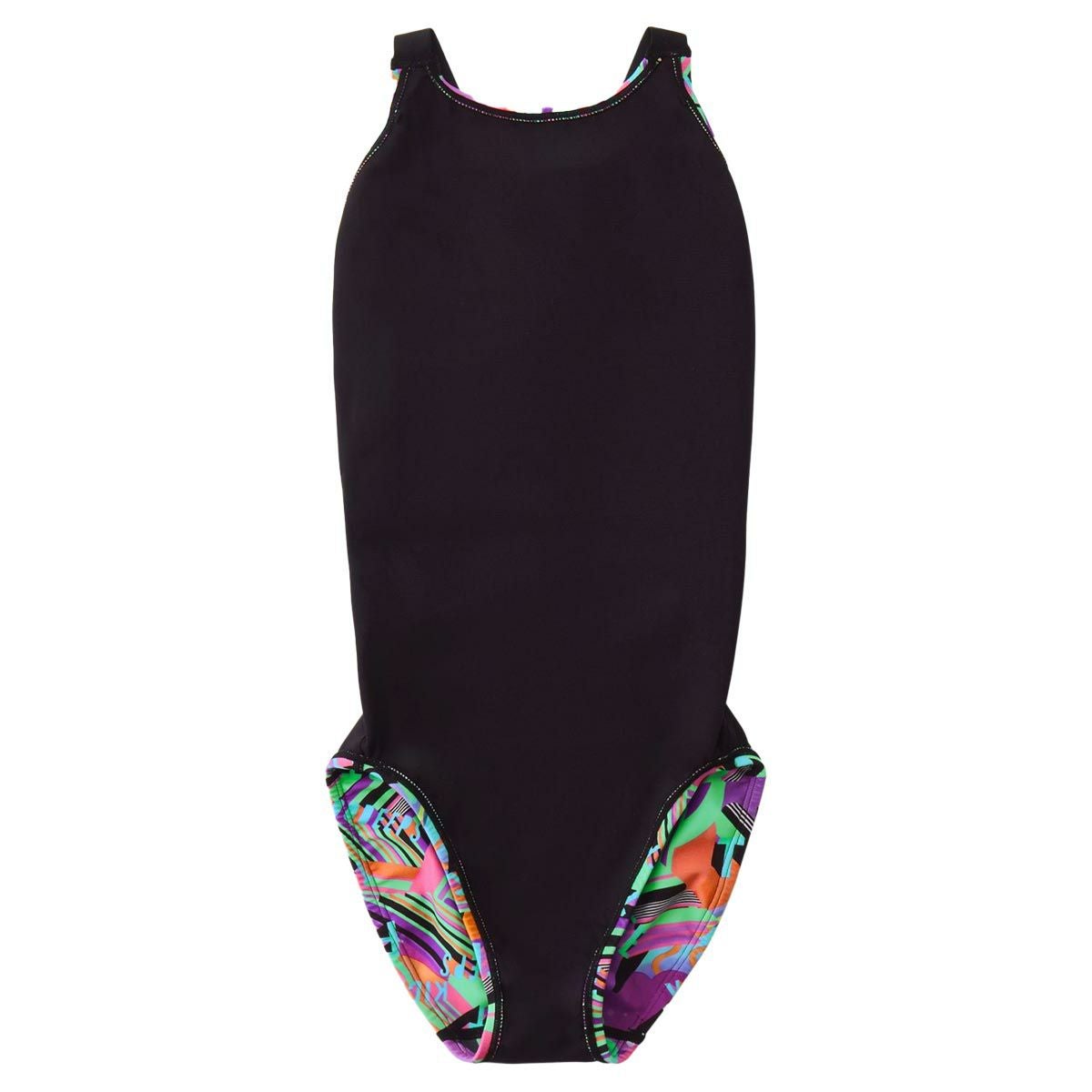 スピードSPEEDOスイムフィットネス競泳水着ワーディングストライプスターンズワイドストラップスーツSTW02606-REレディース女性26S1