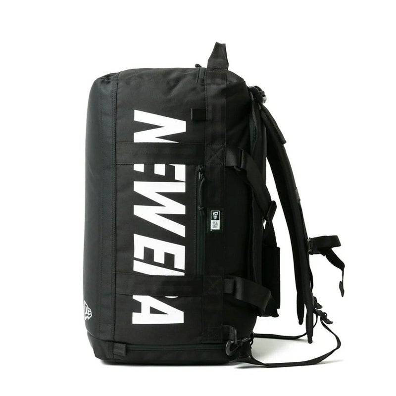 ニューエラNEWERAアウトドアカジュアル鞄バッグボストンバッグスポーツバッグクラブダッフルバッグ50L2ウェイプリントロゴブラック14521343メンズレディースユニセックス26SP春夏