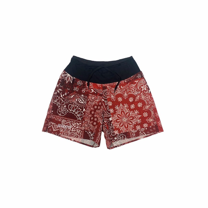 ジンガーJINGERランニングウェアボトムスショートハーフパンツ短パンマルチポケット付きランニングパンツJ-2072-REDメンズレディースユニセックス25HO秋冬