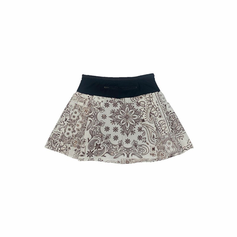 ジンガーJINGERランニングウェアボトムスショートハーフパンツ短パンウィメンズマルチポケット付きランニングプリーツスカートJ-2073-WHTレディース女性25HO秋冬