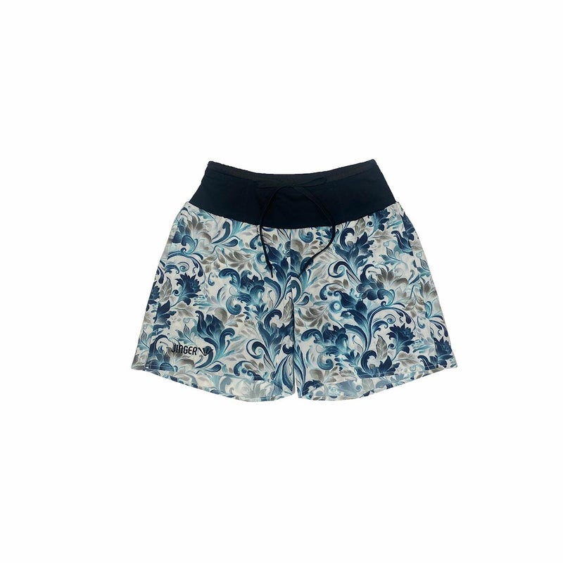 ジンガーJINGERランニングウェアボトムスショートハーフパンツ短パンマルチポケット付きランニングパンツJ-2074-BLUメンズレディースユニセックス25HO秋冬