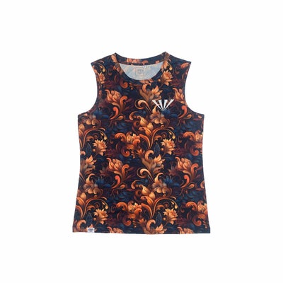 ジンガーJINGERランニングウェアノースリーブタンクトップウィメンズノースリーブシャツJF-6029-BRNレディース女性25HO秋冬