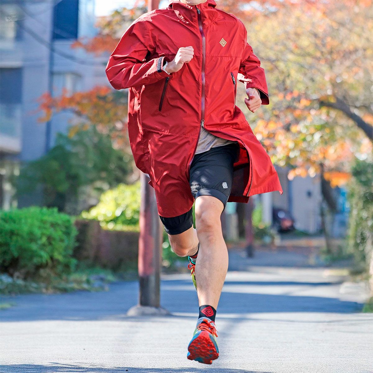 eldoreso ランニングウェア エルドレッソ ELDORESO Long Wind Shield ランニング ジャケット
