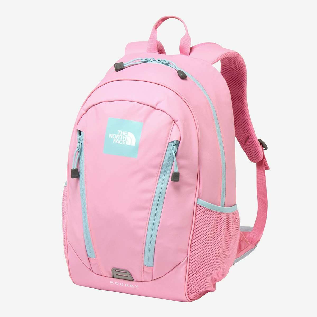 ザ・ノース・フェイスTHENORTHFACEアウトドアカジュアル鞄バッグリュックサックバックパックデイパックラウンディKROUNDYNMJ72358-PPジュニアキッズ子ども男の子女の子26SS春夏