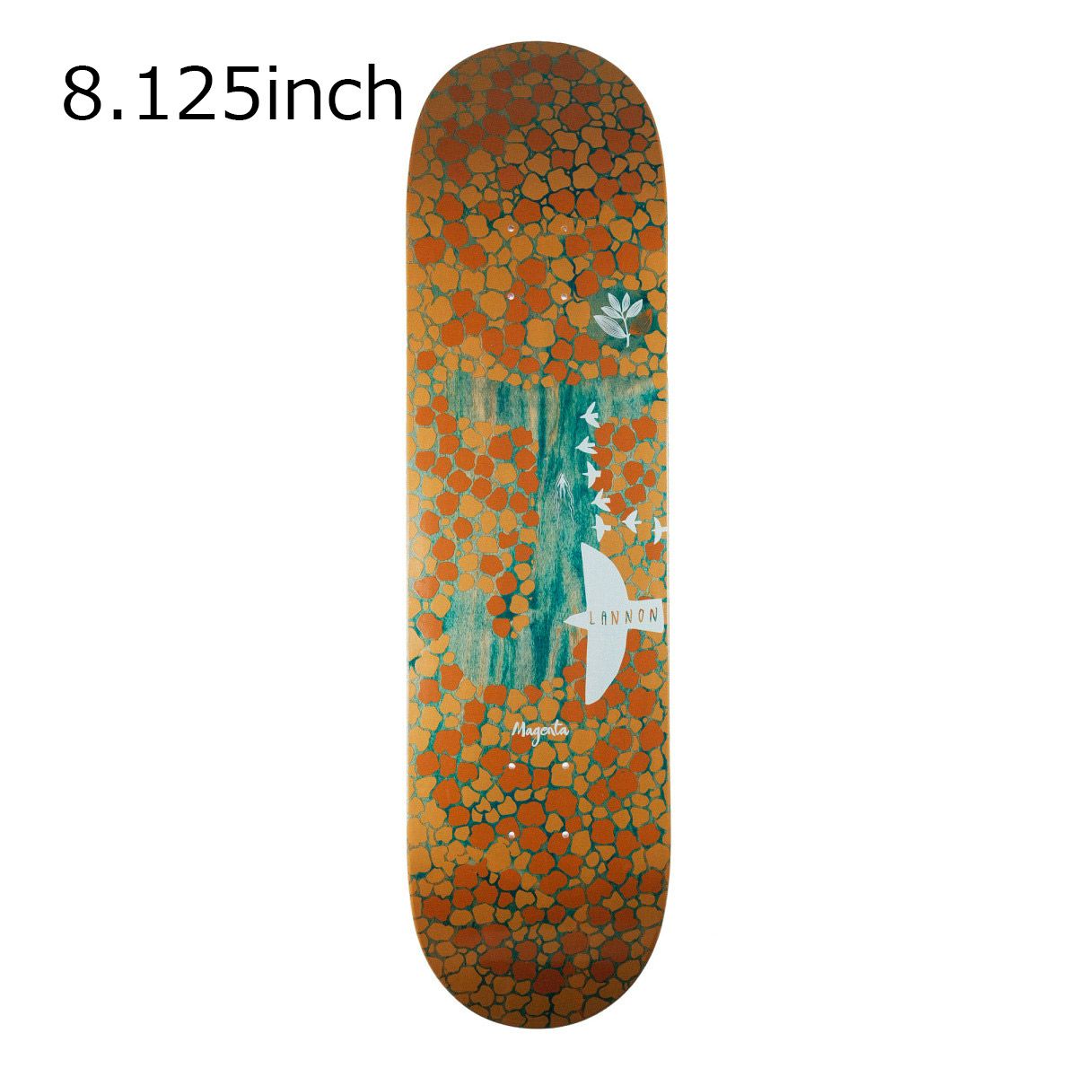 マジェンタMAGENTAスケボースケートボードデッキ板JIMMYLANNONSPRINGWATER8.12517411M060270