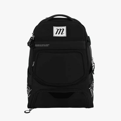 マルーチマルッチmarucciベースボール野球ソフトボール鞄バッグリュックサックバックパックデイパックバット4本収納可能バットパックMBRNGRBP-BKメンズレディースユニセックス26SP春夏