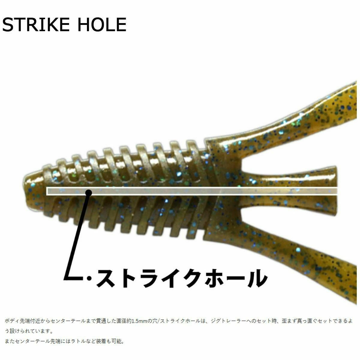 デプスDEPSフィッシング釣りルアーバルビュータ3インチ#20ウォーターメロンプロブルーBARBUTE3inch4544565638200