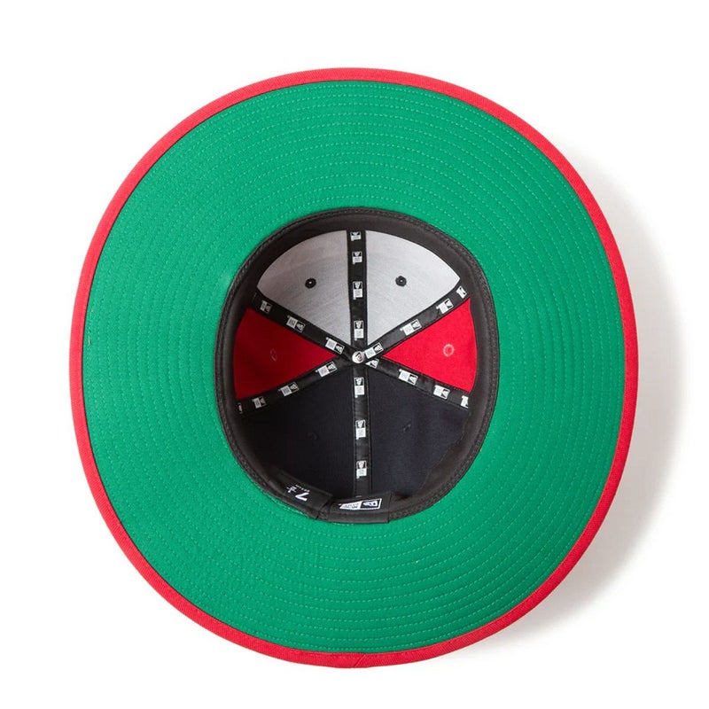 ニューエラNEWERAアウトドアカジュアル帽子ハットフィッテドロングブリムハットFittedLongBrimHat近鉄バファローズTAROOKAMOTO岡本太郎マルチカラー14683758メンズレディースユニセックス25FA秋冬