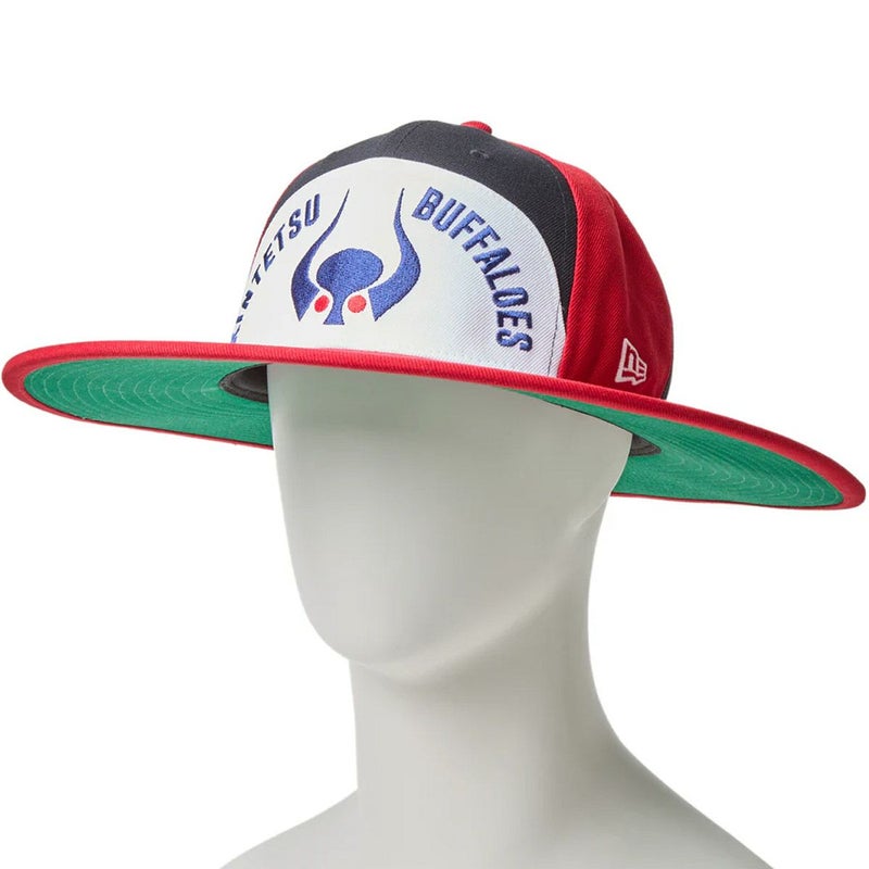 ニューエラNEWERAアウトドアカジュアル帽子ハットフィッテドロングブリムハットFittedLongBrimHat近鉄バファローズTAROOKAMOTO岡本太郎マルチカラー14683758メンズレディースユニセックス25FA秋冬