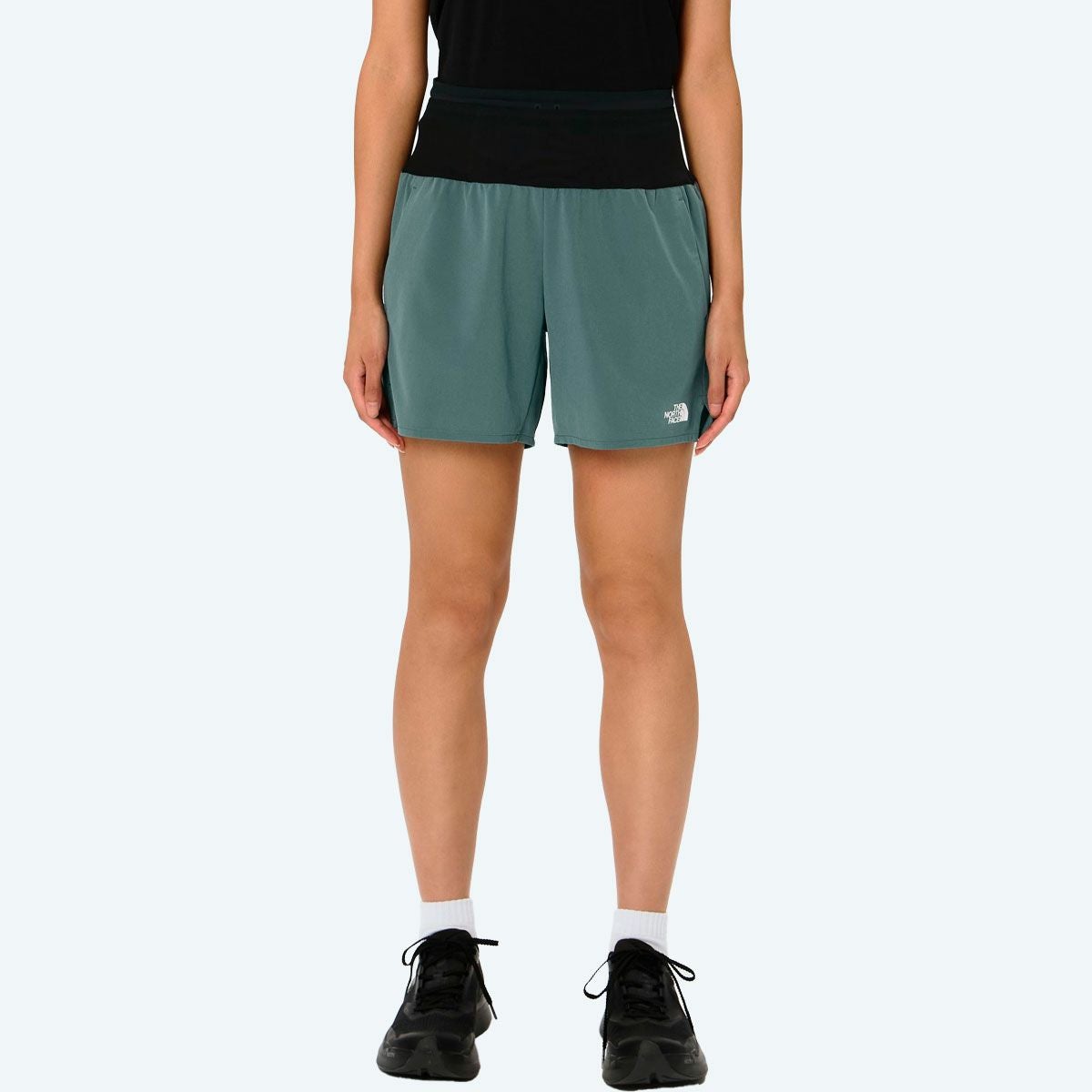 ザ・ノース・フェイスTHENORTHFACEランニングトレーニングウェアボトムスショートハーフパンツ短パンエンデュリスレーシングショーツNBW72480-SLレディース女性26SS春夏