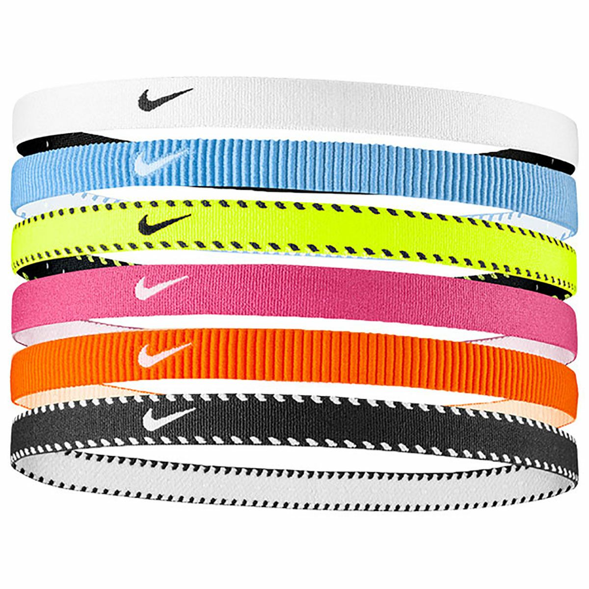 NIKE スポーツヘッドバンド ナイキ NIKE フレックス クラシック ヘッドバンド 6本パック BN2003
