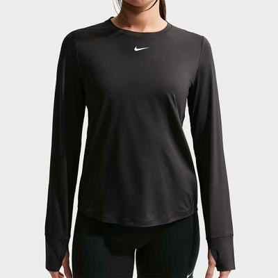 ナイキNIKEジムフィットネスヨガウェア長袖TシャツロンTワンクラシックFN2802-013レディース女性26SP春夏