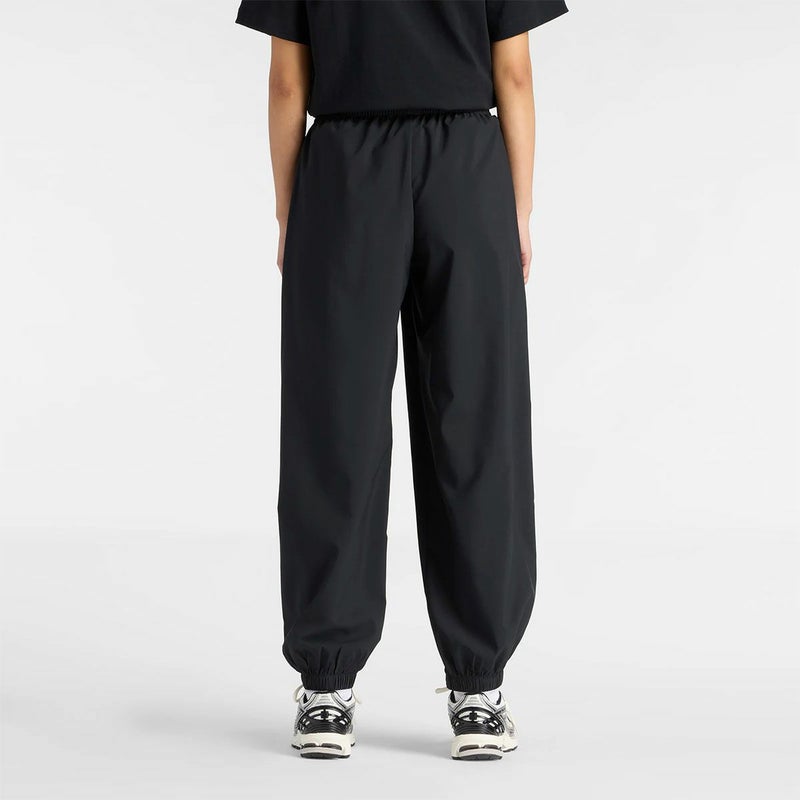 ニューバランスNewBalanceジムフィットネスヨガウェアボトムスロングパンツ長ズボンスポーツウーブンパンツアジアンフィットWB61I2WG-BKレディース女性26SP春夏