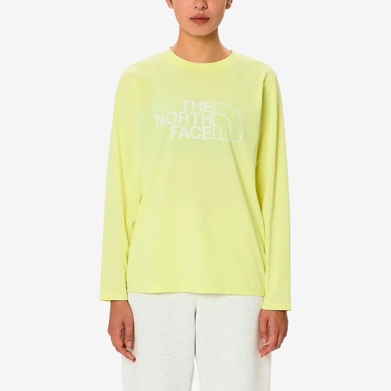 ザ・ノース・フェイスTHENORTHFACEランニングトレーニングウェア長袖TシャツロンTロングスリーブESビッグロゴティーNTW32580-LMレディース女性26SS春夏