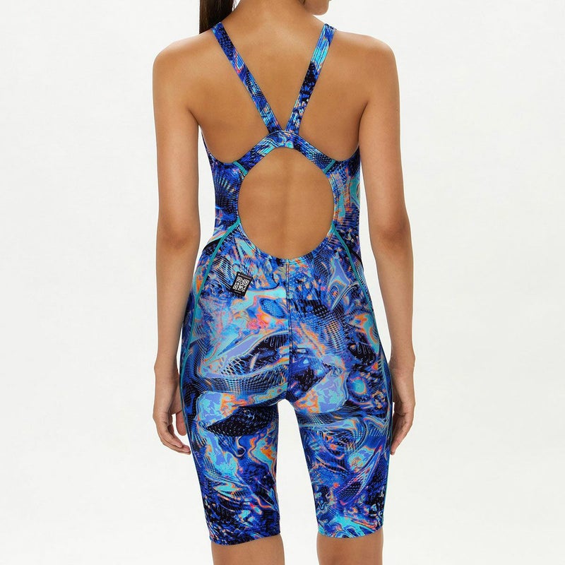 スピードSPEEDOスイムフィットネス競泳水着フレックスシグマニューオープンバックニースキン2SCW12606F-VIレディース女性26S1