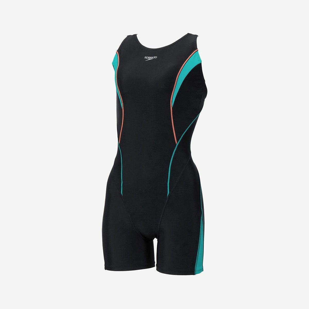 スピードSPEEDOスイムフィットネス競泳水着フィールアップルースンハーフニースキンSFW12561-NQレディース女性26S1