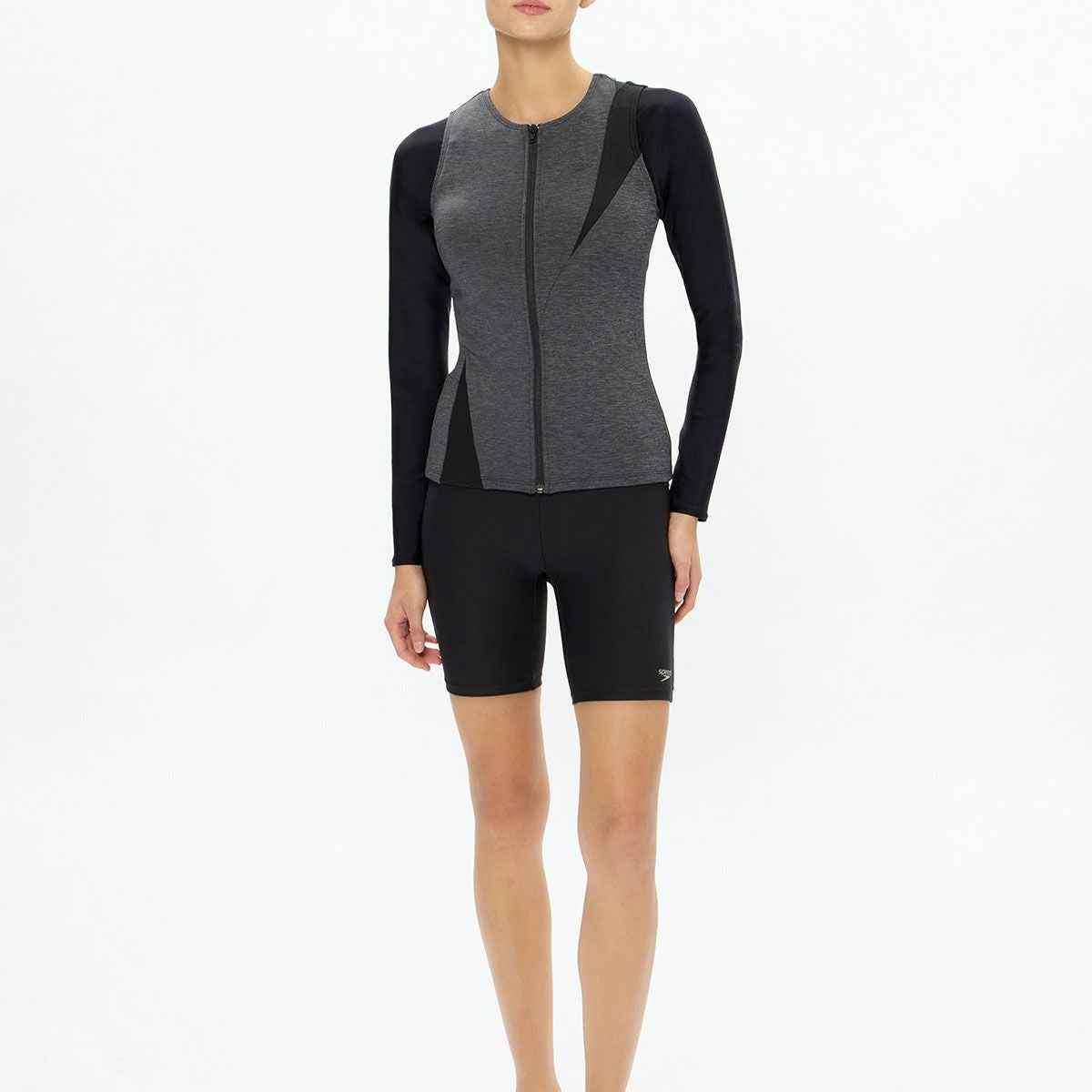 スピードSPEEDOスイムフィットネス競泳水着スワームSFW72610-Kレディース女性26S1