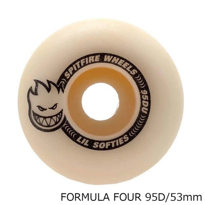 スピットファイアSPITFIREスケボースケートボードウィール95DUSOFTIESCLASSICSHAPE53mm21110407A53