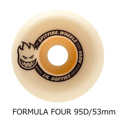 スピットファイアSPITFIREスケボースケートボードウィール95DULILSOFTIESCONICALFULLSHAPE53mm21110407B53