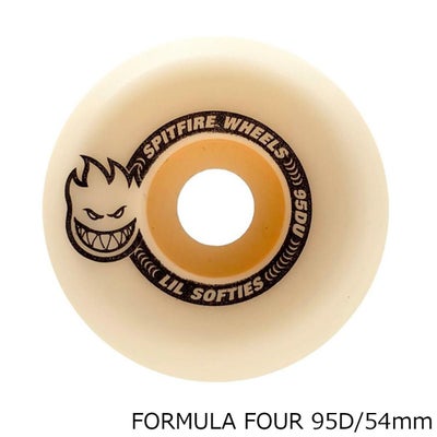 スピットファイアSPITFIREスケボースケートボードウィール95DULILSOFTIESCONICALFULLSHAPE54mm21110407B54
