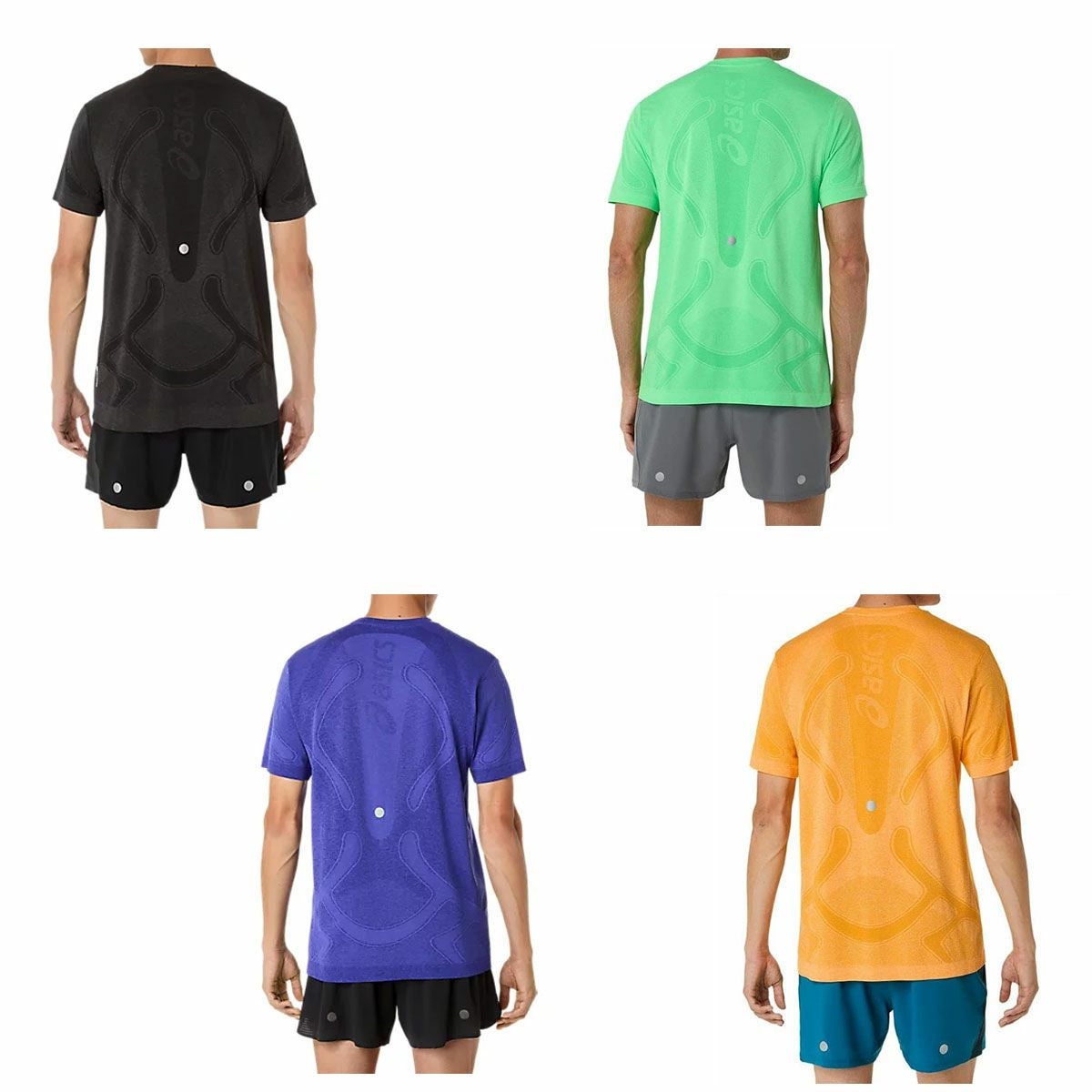 アシックスasicsランニングウェア半袖TシャツROADランニングシームレス半袖シャツ2011D355メンズ男性26SP春夏