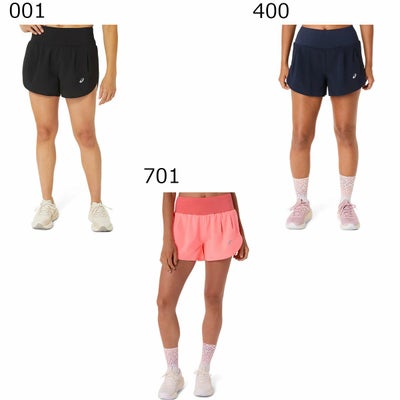アシックスasicsランニングウェアボトムスショートハーフパンツ短パンウイメンズROAD3.5インチショーツ2012C965レディース女性26SP春夏