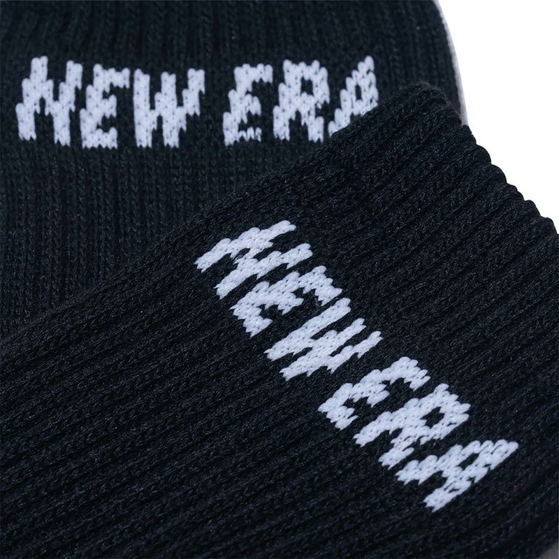 ニューエラNEWERAサーフィンサーフソックス靴下ソックスクルー3ペアブラック14518183メンズレディースユニセックス26SP春夏