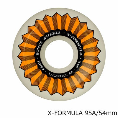 ボーンズBONESスケボースケートボードウィールX-FORMULASIDECUTV554MM95A33222511