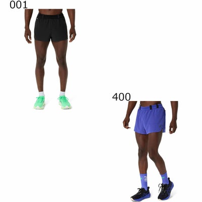 アシックスasicsランニングウェアボトムスショートハーフパンツ短パンメタランスピリットショーツMETARUNSPLITSHORT2011D447メンズ男性26SP春夏
