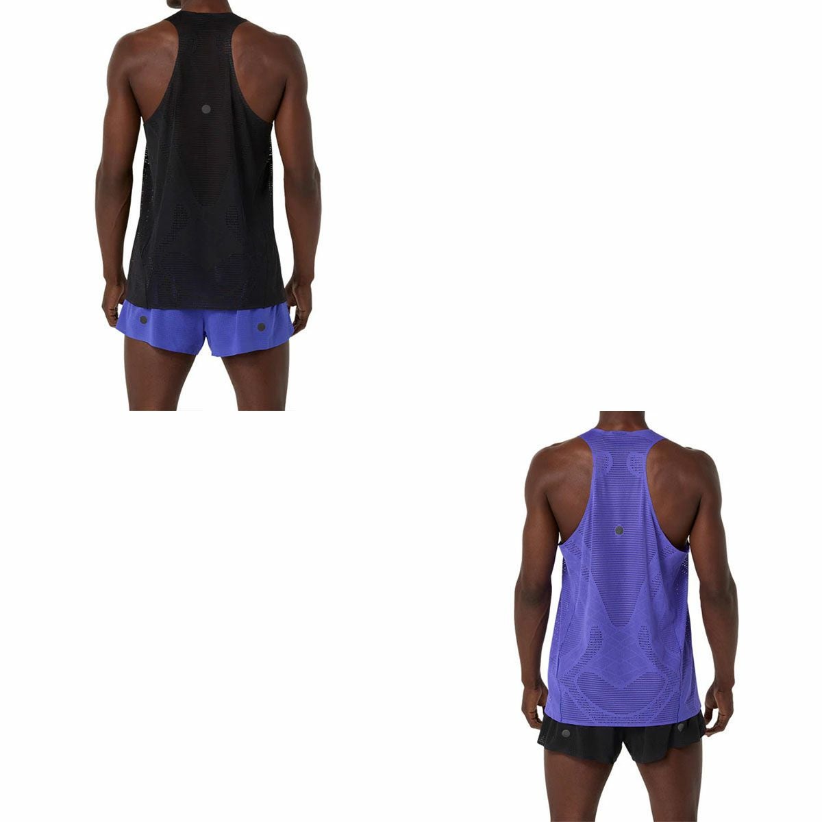 アシックスasicsランニングウェアノースリーブタンクトップメタランシングレットMETARUNSINGLET2011D508メンズ男性26SP春夏